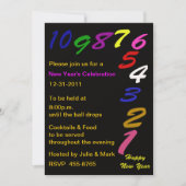 Invitation du Nouvel An (Devant)