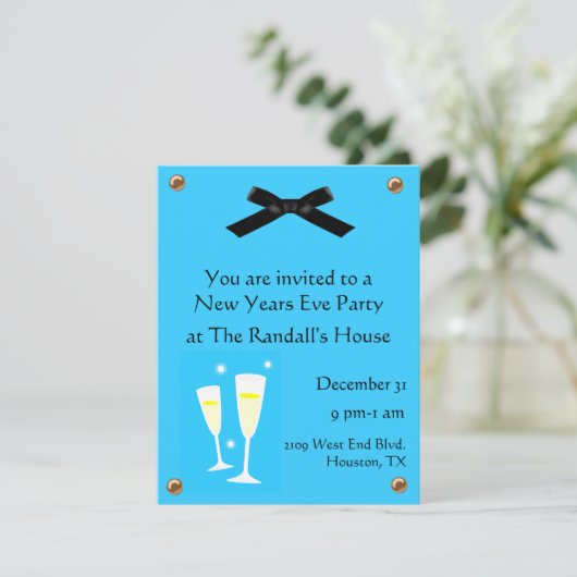 Invitation du Nouvel An (Debout devant)