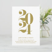 Invitation du Nouvel An 2024 (Debout devant)