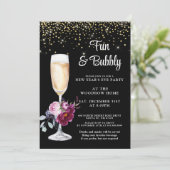 Invitation du Nouvel An à la Soirée Noire (Debout devant)