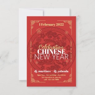 Invitation du Nouvel An chinois