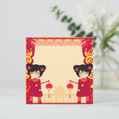 Invitation du Nouvel An chinois (Debout devant)