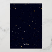 Invitation du Nouvel An chinois pour la fête des s (Verso)