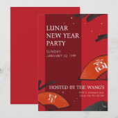 Invitation du Nouvel An lunaire 2023 (Devant / Derrière)