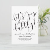 Invitation du Nouvel An moderne (Debout devant)