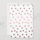 Invitation du Nouvel An moderne (Dos)