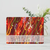 Invitation du Nouvel An pour les fêtes de fin d'an (Debout devant)