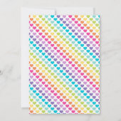 Invitation du nuage 9, 9e anniversaire Invitation (Dos)