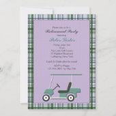 Invitation du panier de golf (Devant)