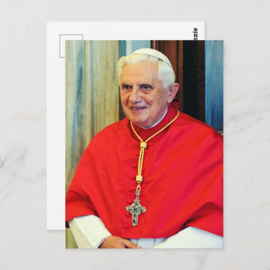 Invitation du pape Benoît allemand (Devant / Derrière)