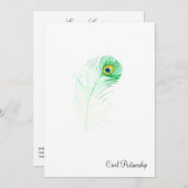 Invitation du partenariat civil (Devant / Derrière)