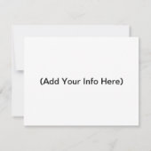 Invitation du parti (Dos)