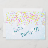 Invitation du parti (Devant)