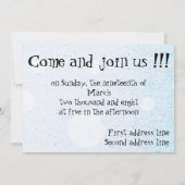 Invitation du parti (Dos)