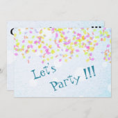 Invitation du parti (Devant / Derrière)