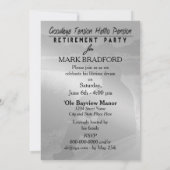 INVITATION DU PARTI À LA RETRAITE - PENSION D'ENSE (Dos)