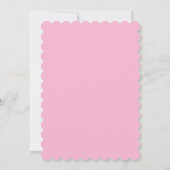 INVITATION DU PARTI ANNIVERSAIRE UNICORN (Dos)