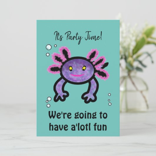 Invitation du parti Axoltl (Debout devant)