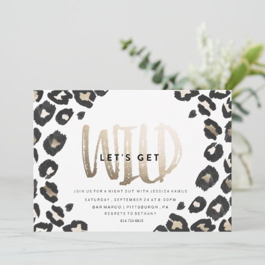 INVITATION DU PARTI BACHELORETTE // EMPREINTE DE L (Debout devant)