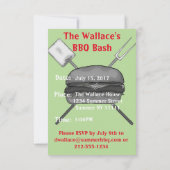 Invitation du parti Bar-B-Que (Dos)