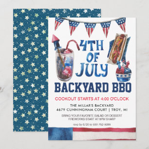 Invitation du parti BBQ du 4 juillet