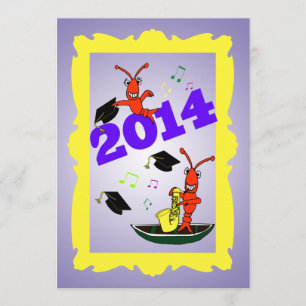 Invitation du Parti Cajun pour la graduation théma