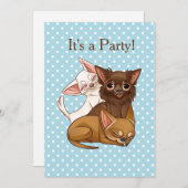 Invitation du Parti Chihuahua (Devant / Derrière)