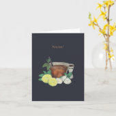 Invitation du parti Cuba libre (Fleur jaune)