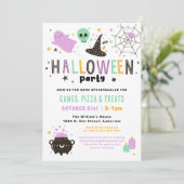 Invitation du parti Cute Halloween (Debout devant)