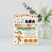 Invitation du parti de bloc du quartier d'automne (Debout devant)