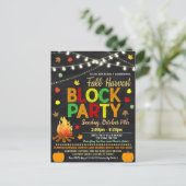 Invitation du parti de bloc du quartier d'automne (Debout devant)