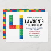 Invitation du Parti de construction pour la 4e Par (Devant / Derrière)