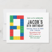 Invitation du parti de construction pour le 8e par (Devant)