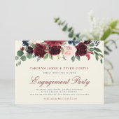 invitation du parti de fiançailles florales de la  (Debout devant)