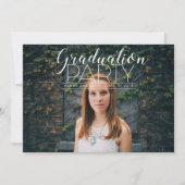 Invitation du Parti de Graduation Moderne (Devant)