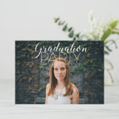 Invitation du Parti de Graduation Moderne (Debout devant)