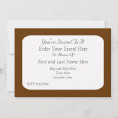 Invitation du Parti de la Croix-Chrétienne (Dos)