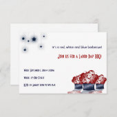 Invitation du Parti de la Fête du Travail de Cupca (Devant / Derrière)