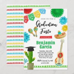Invitation du Parti de la graduation mexicaine