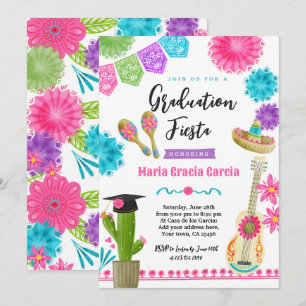 Invitation du Parti de la graduation mexicaine