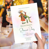 Invitation du Parti de la retraite de la dame biza