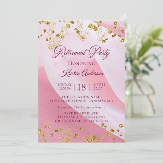 Invitation du Parti de la retraite rose (Debout devant)