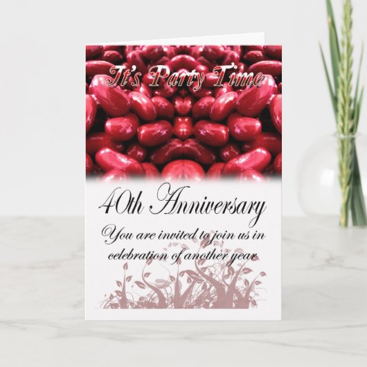 Invitation du Parti de l'anniversaire de la transp (Devant)