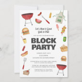 Invitation du parti de quartier (Devant)