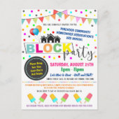 Invitation du parti de quartier (Devant)