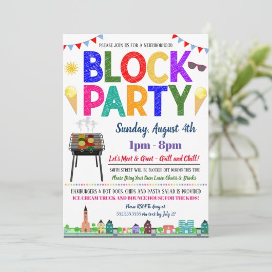 Invitation du parti de quartier (Debout devant)