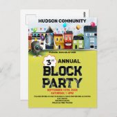 Invitation du parti de quartier (Devant / Derrière)