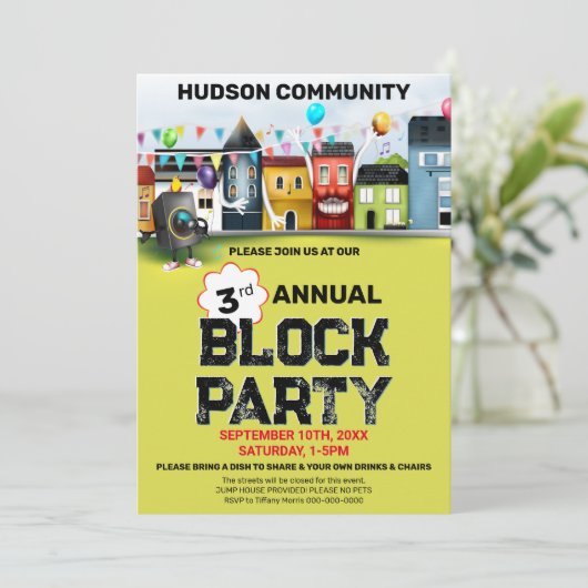 Invitation du parti de quartier (Debout devant)