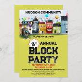 Invitation du parti de quartier (Devant / Derrière)