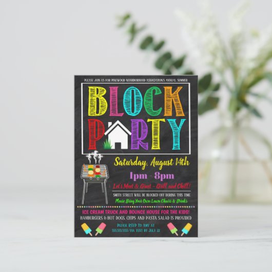 Invitation du parti de quartier (Debout devant)